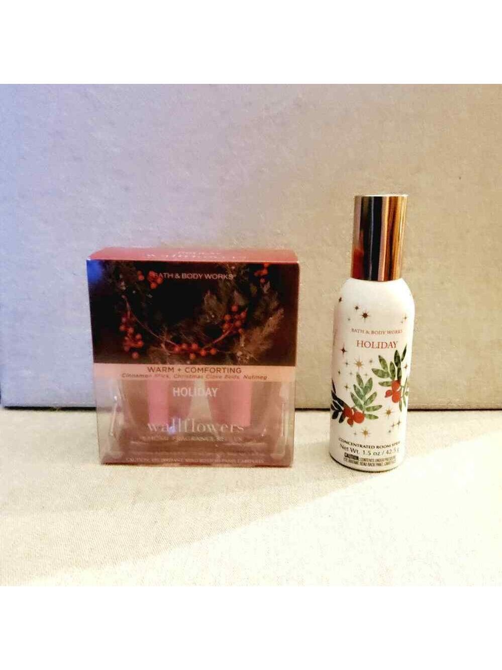 BATH AND BODY WORKS HOLIDAY SCENT AIR FRESHENER BUNDLE